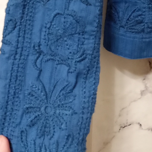 Chico's blue jacket 0 - Picture 3 of 8